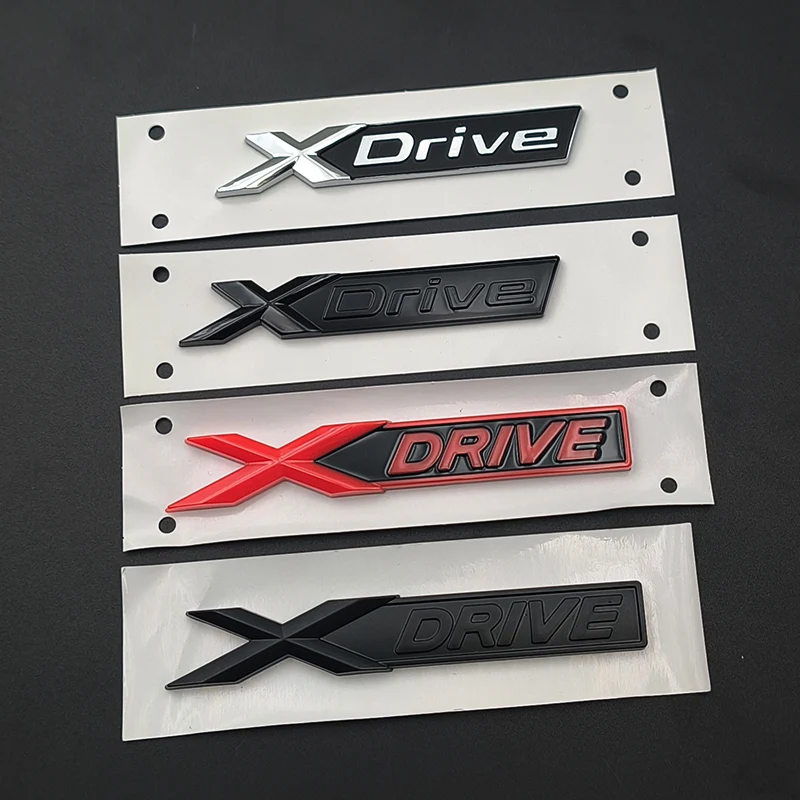 

3D ABS X Drive Logo Xdrive Emblem Nameplate Car Trunk Badge For 320d 320i 530d 525d E60 F10 G20 Xdrive Sticker Accessories