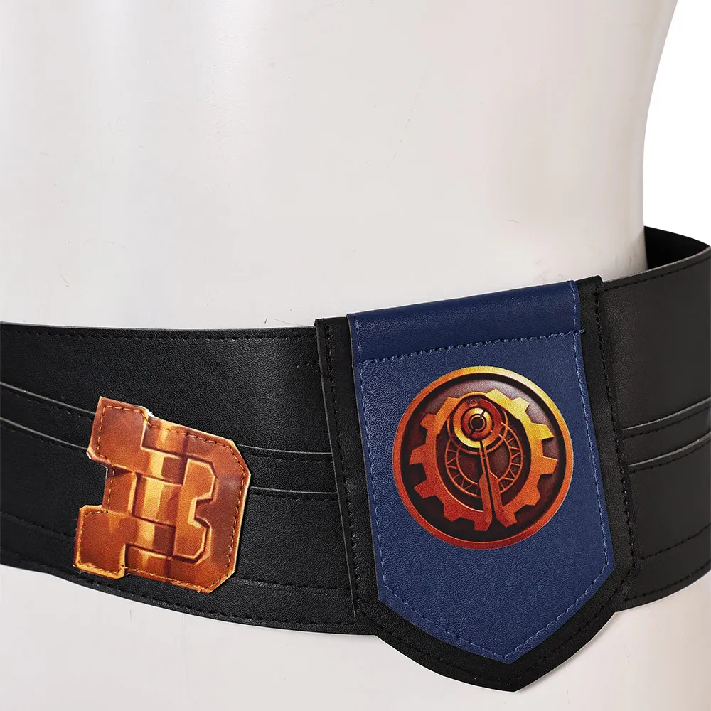 Arcane Season 2 Vi Waistbelt Cosplay Costume Game LOL Arcane VI Roleplay Belt Waistband Props Halloween  Accessorie Customized