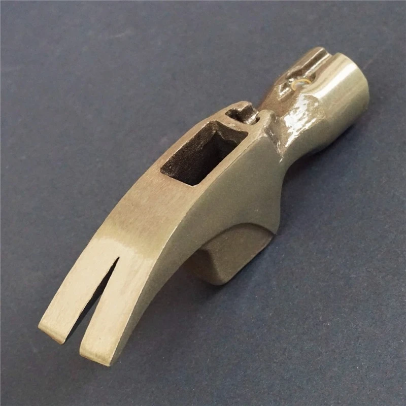 Croissant Hammer Head Wood Tools Nail Lifter Forged Hammer Head High Carbon Forged Steel Hammer Head Magnetic