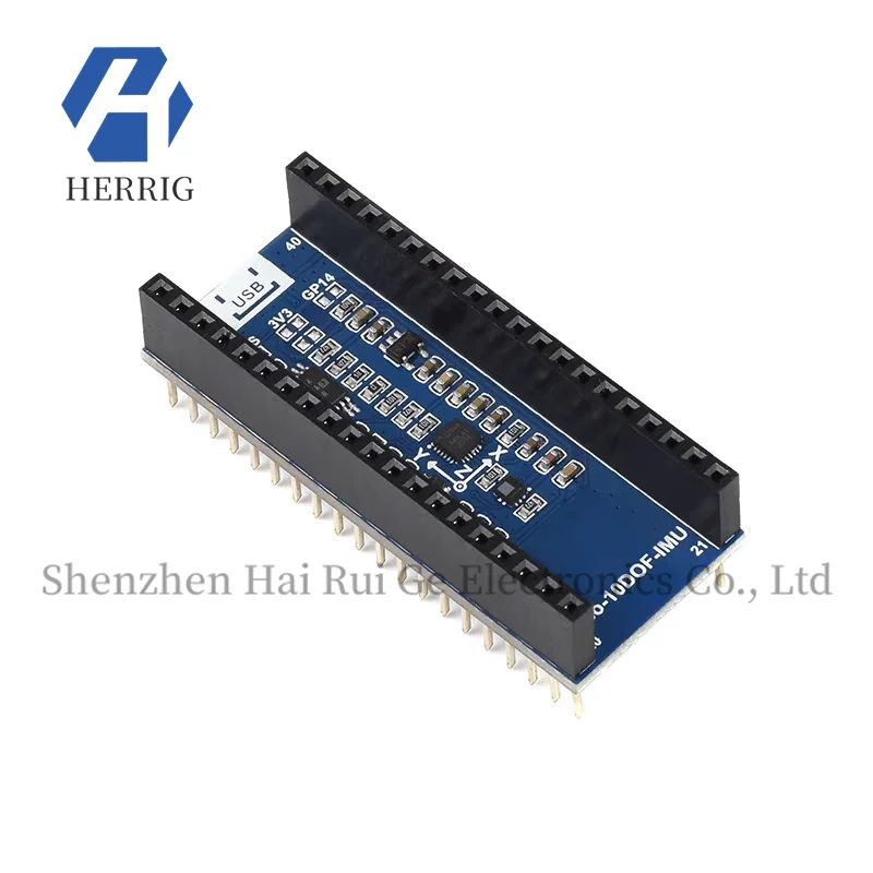 

Raspberry Pi PICO 10-Axis Accelerometer/Gyroscope/Magnetometer Sensor Expansion Board