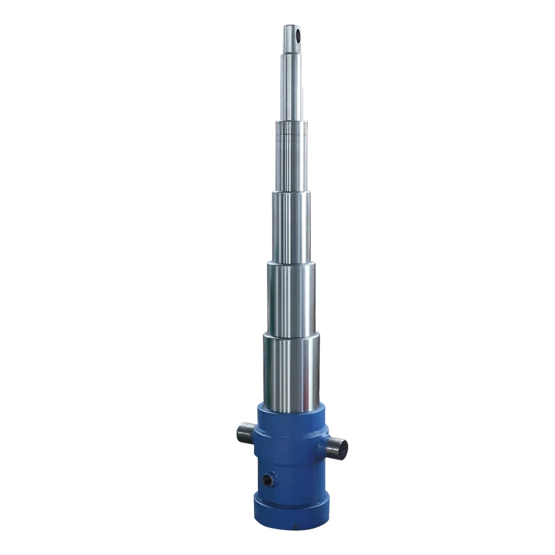 Heavy Duty Telescopic Hydraulic Cylinder for Dump Truck and Lifting Equipment, High Thrust OEM/ODM Services Supported