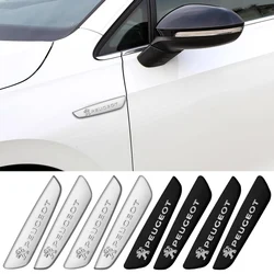 Car Styling 3D Metal Stickers Auto Emblem Badge Decals for Peugeot gti 107 gt 208 gtline 508 2008 308 Peugeot 206 3008 407 5008