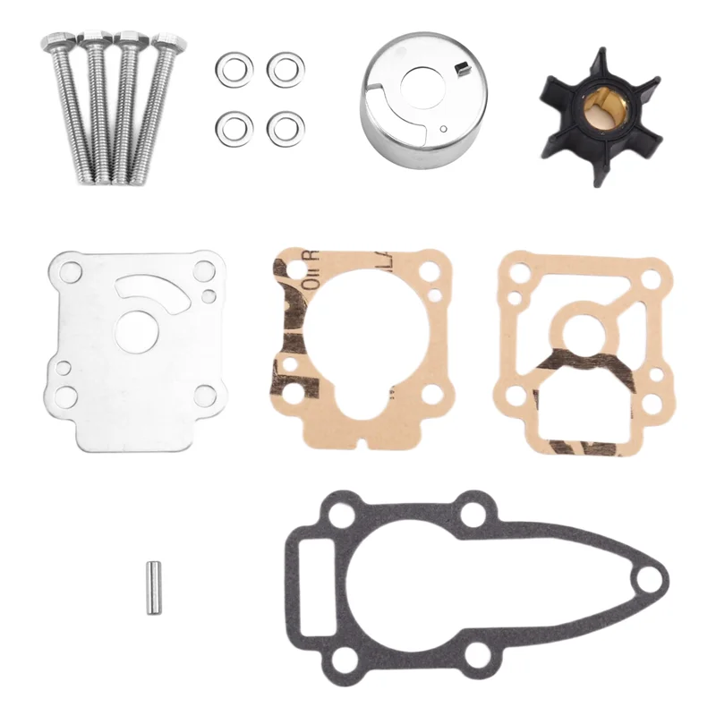

AB56-Ремкомплект крыльчатки водяного насоса 3B2873222M для подвесного мотора Nissan Tohatsu 8, 9,8 л.с., деталь для морского лодочного двигателя 3B2-87322-2