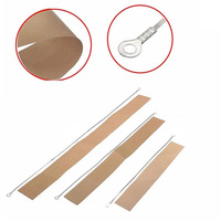 1PCS 200mm/300mm/400mm Machine Impulse Sealer Manual Heat Wire Element Strip Sealing Machine Parts Fit For Plastic-Bag Sealing
