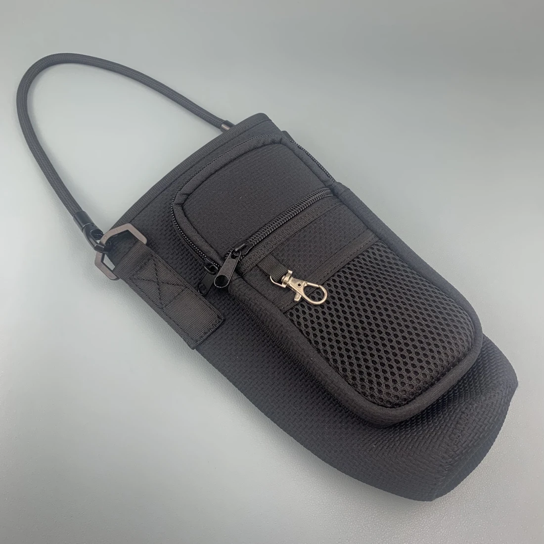 Water Bottle Carrier Bag Handle Strap for Stanley Cup 40/30oz with Phone Holder Pockets,Bottle Pouch for Running Gym