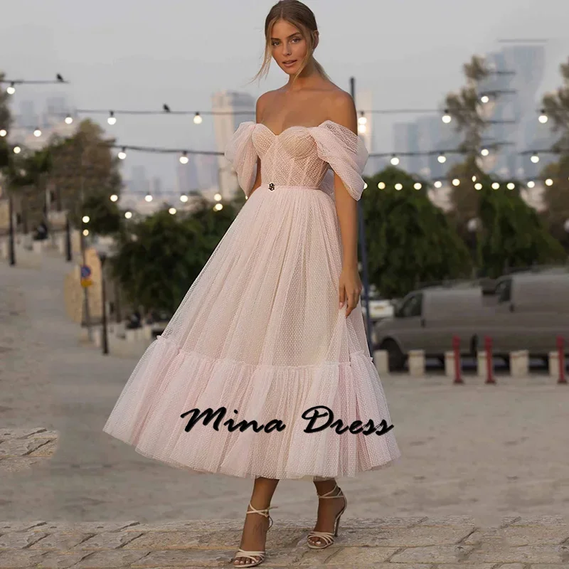 

Mina Customized Backless Evening Dress Strapless Luxurious Women's Evening Dresses for Special Occasions One Word Party Prom