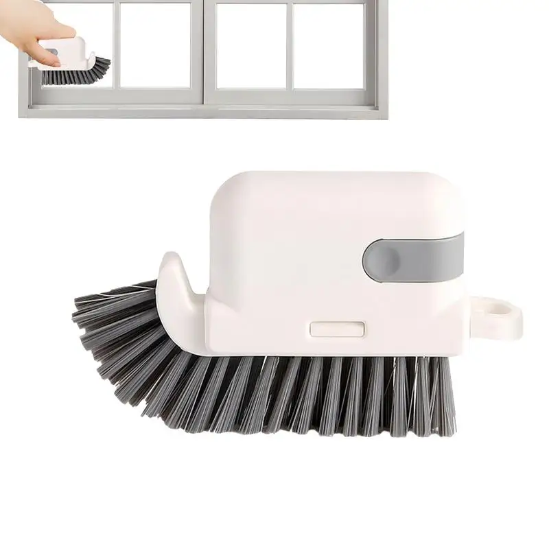 Crevice Window Track Cleaning Brush Comfortable Grip Multifunctional Cleaner Scrub Brush Groove Crevice Brush Portable Home Use