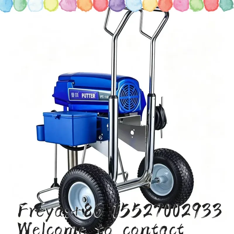 Picture 6: Putian Pute 1895 latex paint spraying machine plunger large high pressure airless wall paint spraying machine