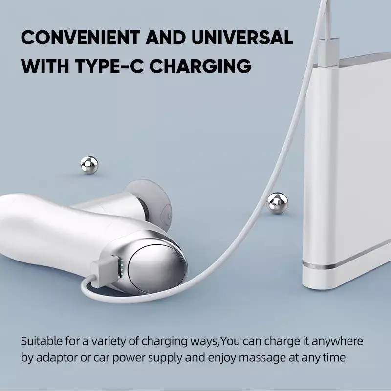 휴대용 진동 열 압축 뷰티 케어, 스마트 아이 다크 서클 트리트먼트, 미니 마사지 건