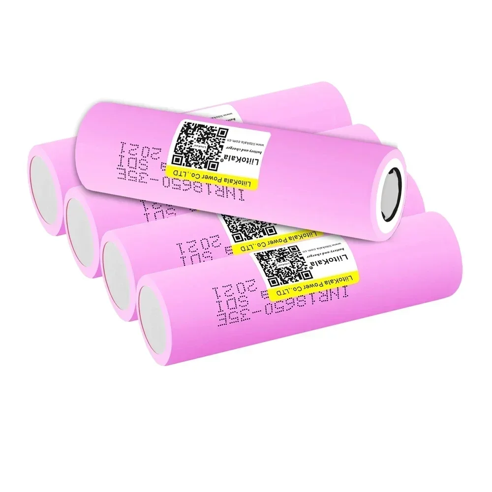 LiitoKala Original INR 35E 3.7V 3500AH Rechargeable Battery 18650 Ontlading 20A for All Kinds of Electronic Products