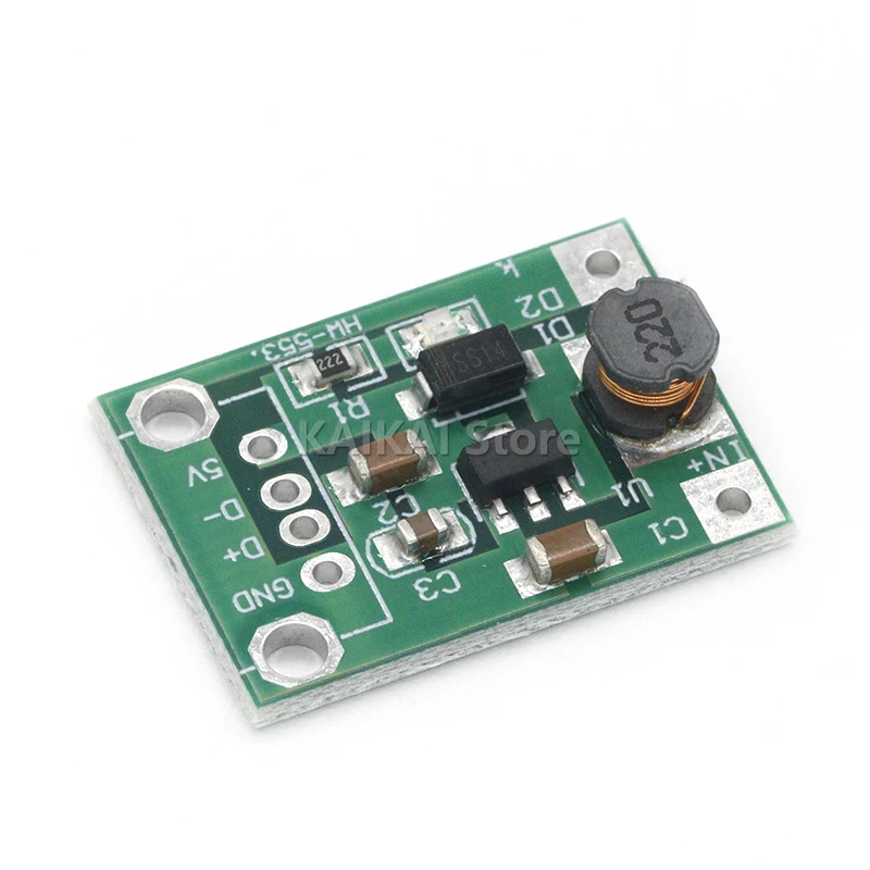 600mA DC-DC Mini modulo di alimentazione Step-Up convertitore Boost Step-up da 1-5V a 5V nuovo