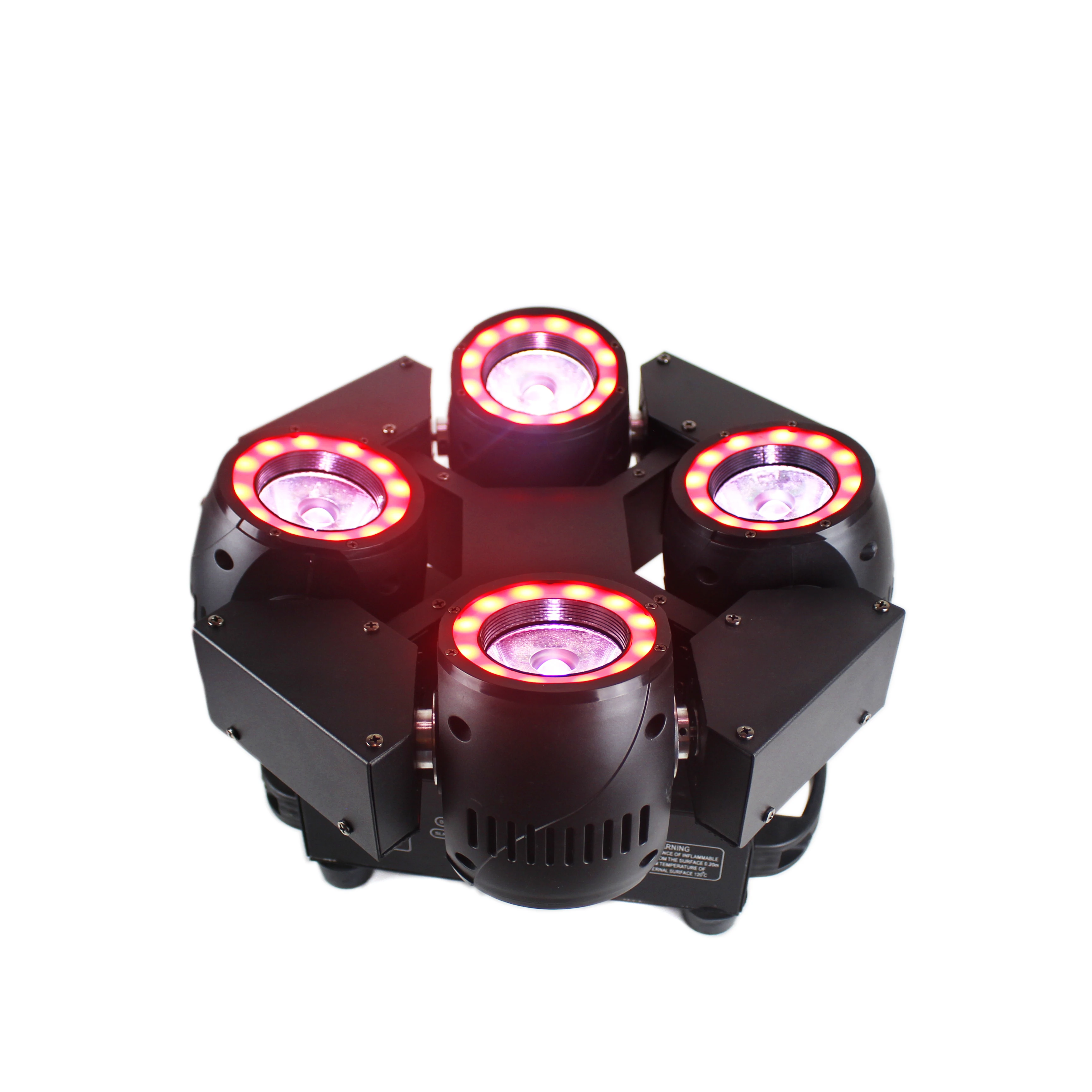 New arrival rgbw lower led beam light luce de navidad led disco light