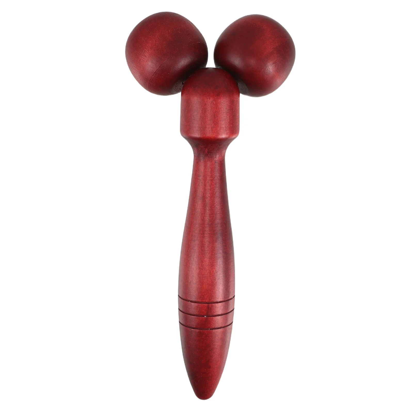 

Facial Massager Chin Sculpting Tool Double Sided Beauty Instrument Hand Roller Calf Wood Face Shaping Back