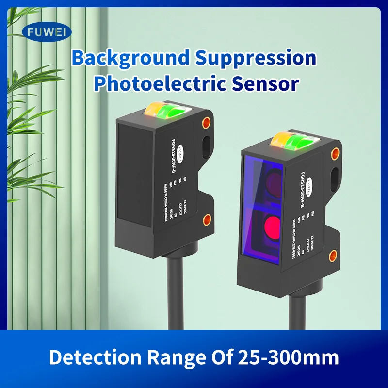 FUWEI FGNS13-20PF-B Background suppression type Distance measurement 25-200mm Photoelectric Sensor