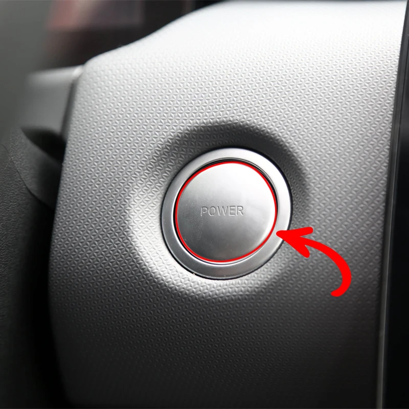 For Leapmotor T03 One Click Start Button Membrane Car Interior Film Application TPU
