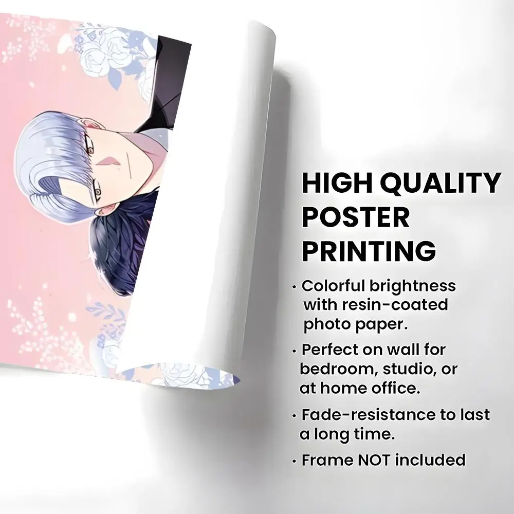 Manhwa Cherry Blossoms After Winter Poster High-definition  poster stickers, suitable for bedroom, living room, home decoration