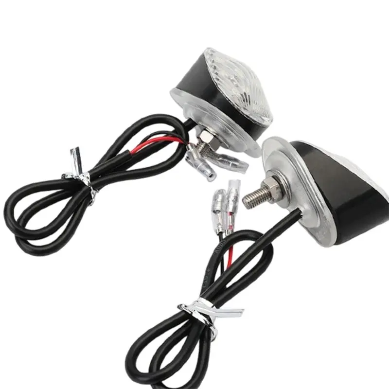 For YZF R6 R7 R1 R1M Compatible LED Turn Signal Flasher Indicator Blinkers Lamp Motorcycle Light