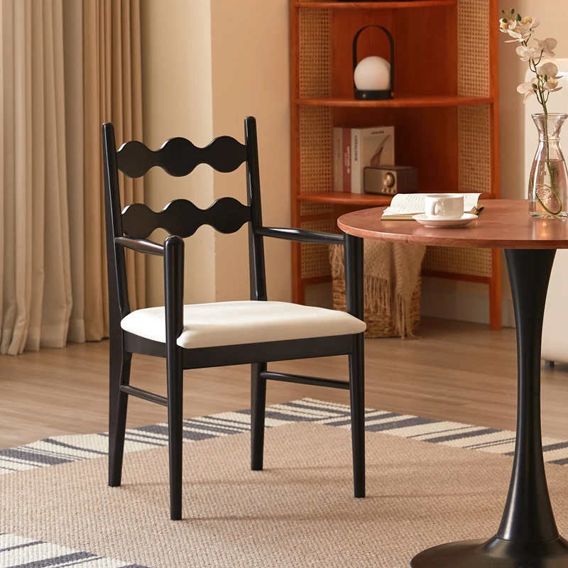 

Расслабляющие деревянные обеденные стулья для гостиной, акцентный дизайн, интерьер для одного человека, мероприятия, игры Sedia Da Pranzo, кухонная мебель