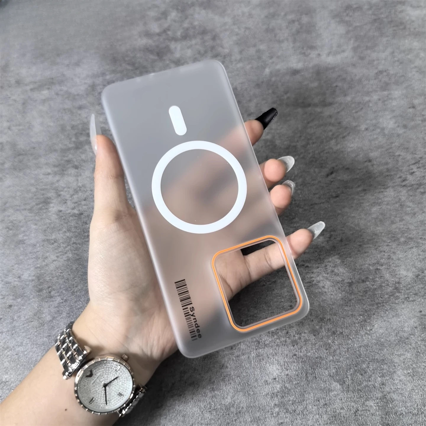 Matte Hartschalen-Schutzhülle aus PC für Realme 16 Pro Plus, Abdeckung für magnetisches kabelloses Laden mit MagSafe, stoßfester Bumper für Realme 16 Pro+ – Detail 9