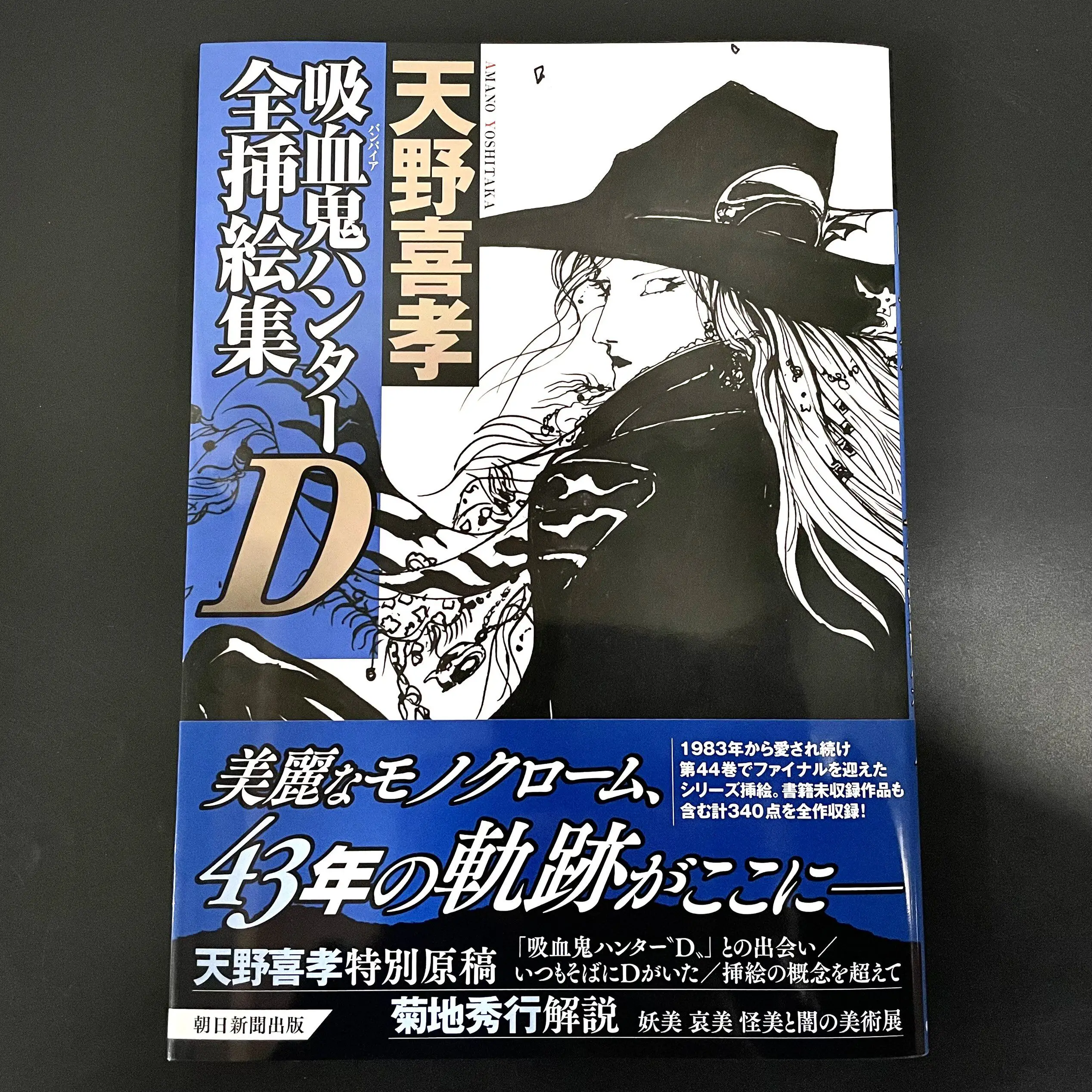Japanese Original Vampire Hunter D Complete Illustrations Collection Art Book by Yoshitaka Amano Official Import