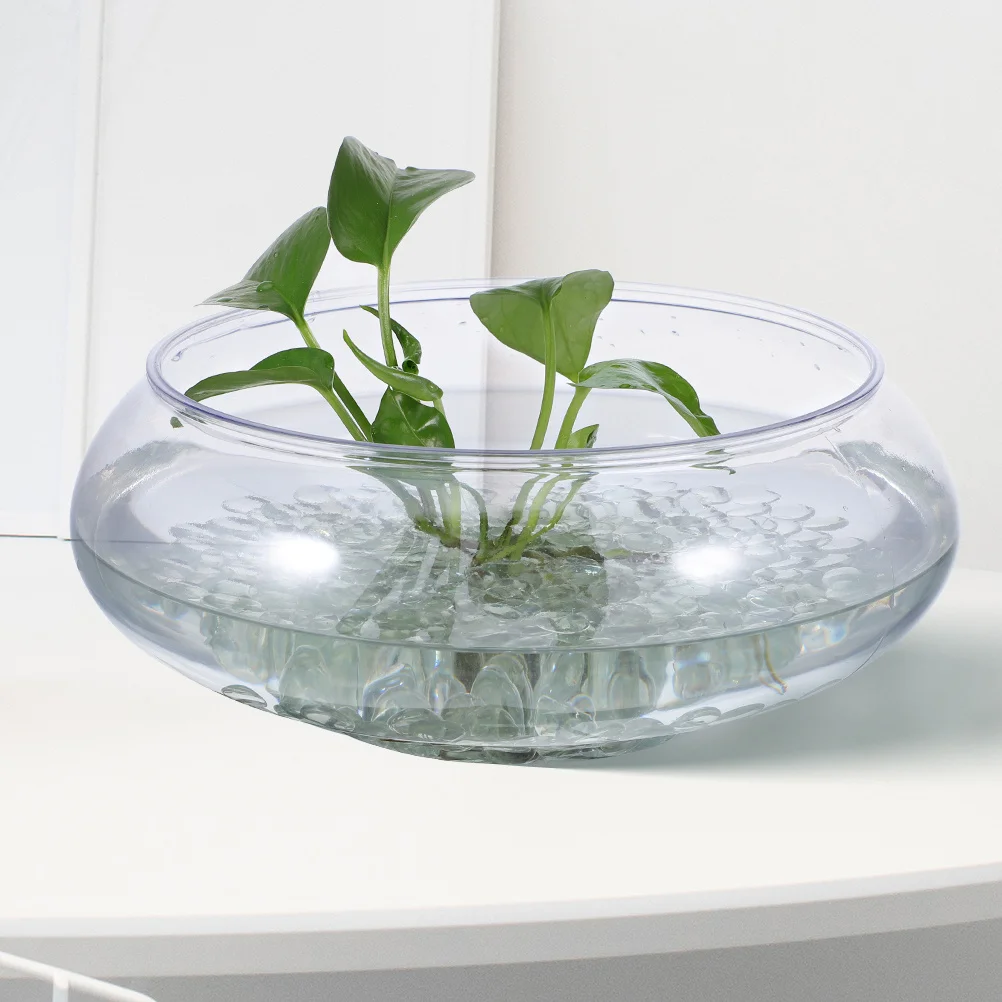 

200Pcs Flat Glass Beads 12-14Mm Polished Surface Glass Pebbles Vase Fillers Aquarium Stones Fish Tank Decor Aquarium Stones