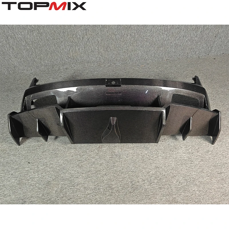 For Lamborghini Gallardo LP550/LP560/LP570 ST-Style Carbon Fiber Rear Bumper Diffuser Lower Lip (High-Quality, New Condition)