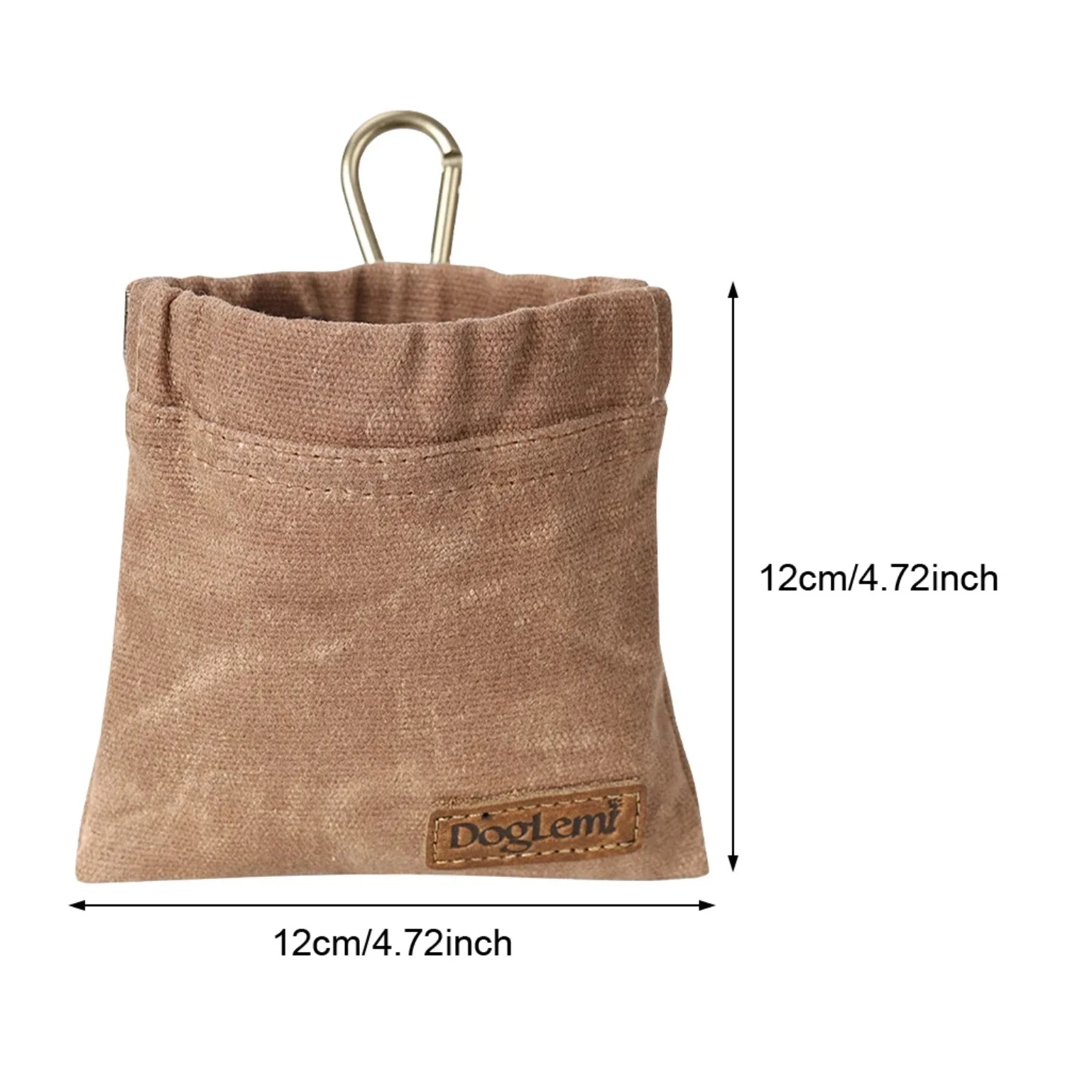 Stylish, Convenient, and Practical Premium Portable Pet Treat Bag for Puppy Training on the Go - Hands-free Easy Snack Pocket wi