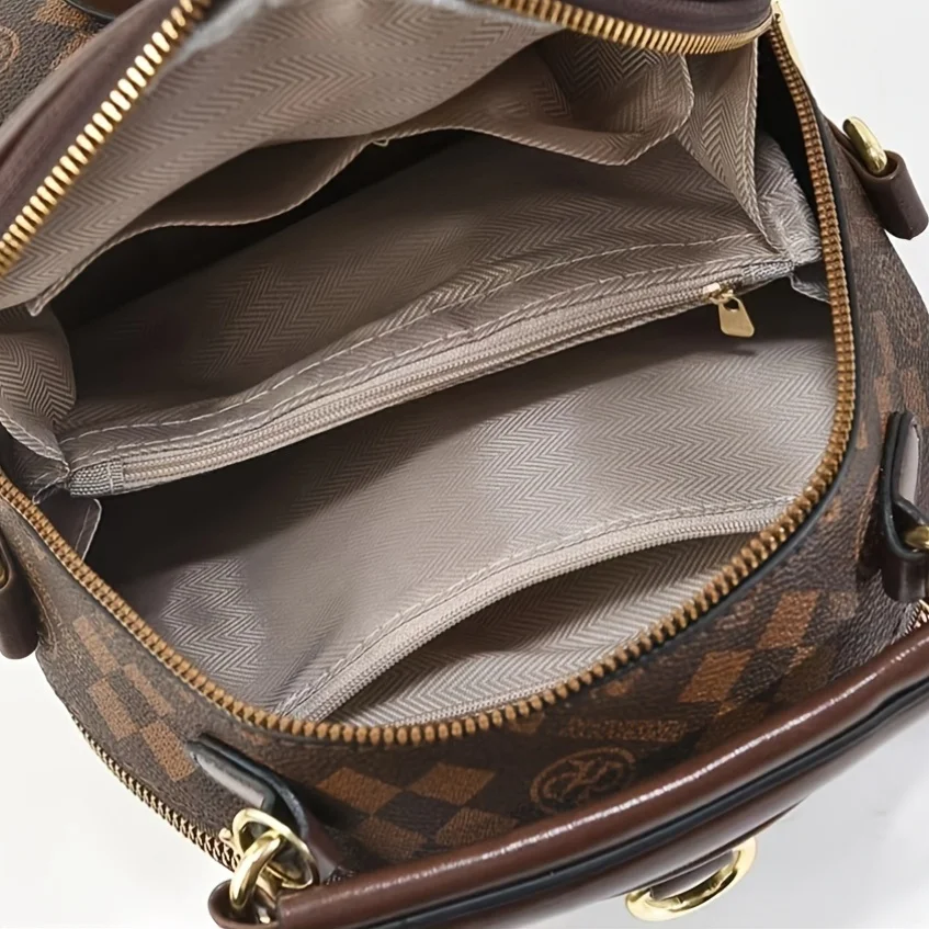 New Luxury Designer Women's Backpack Trend Travel Backpack Simple and Fashionable Single Shoulder Diagonal Cross Bag Handbag