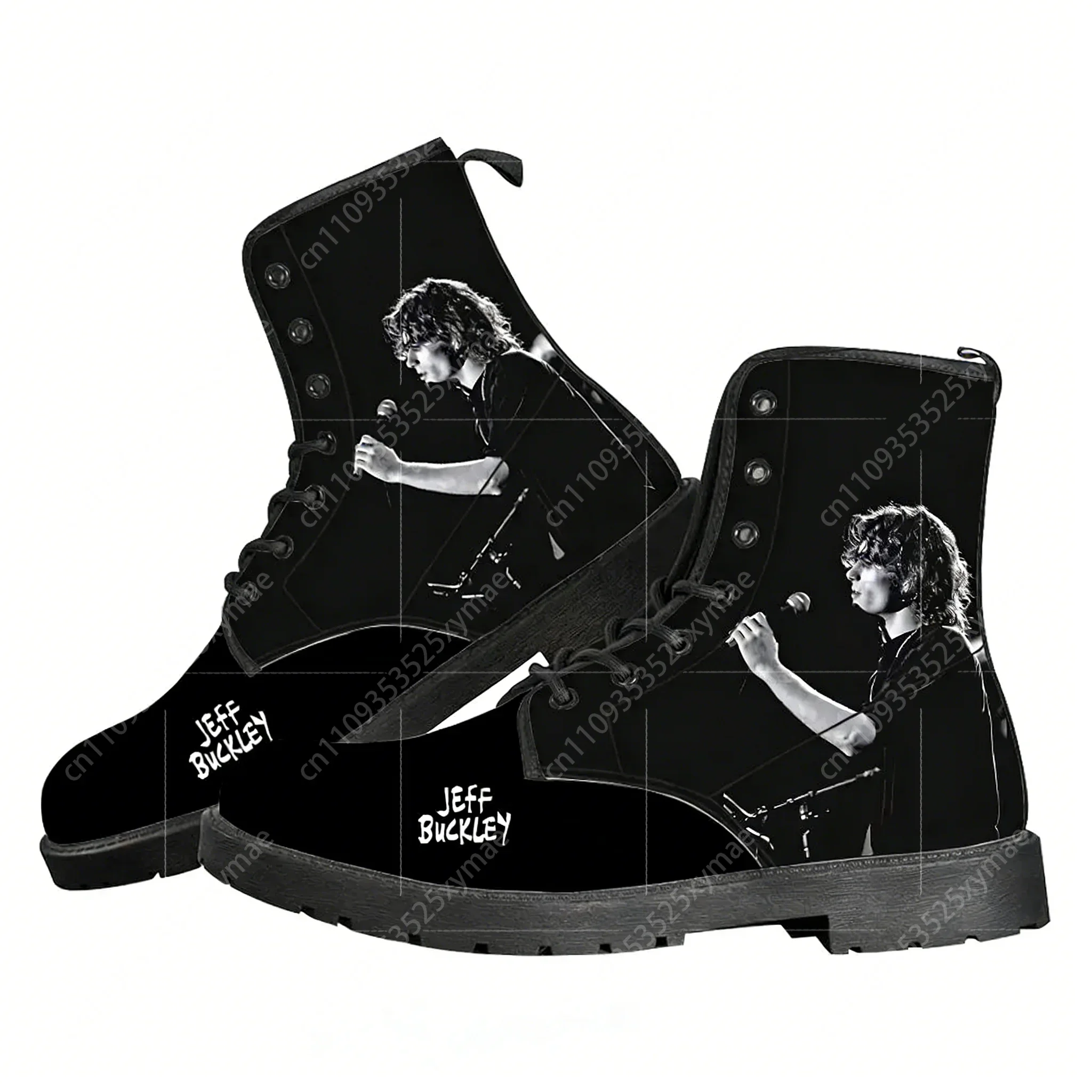 

Jeff Buckley Singer Casual Boots Mens Womens Teenager Shoes Fashion 3D Boot Outdoor High Quality Customize Shoes