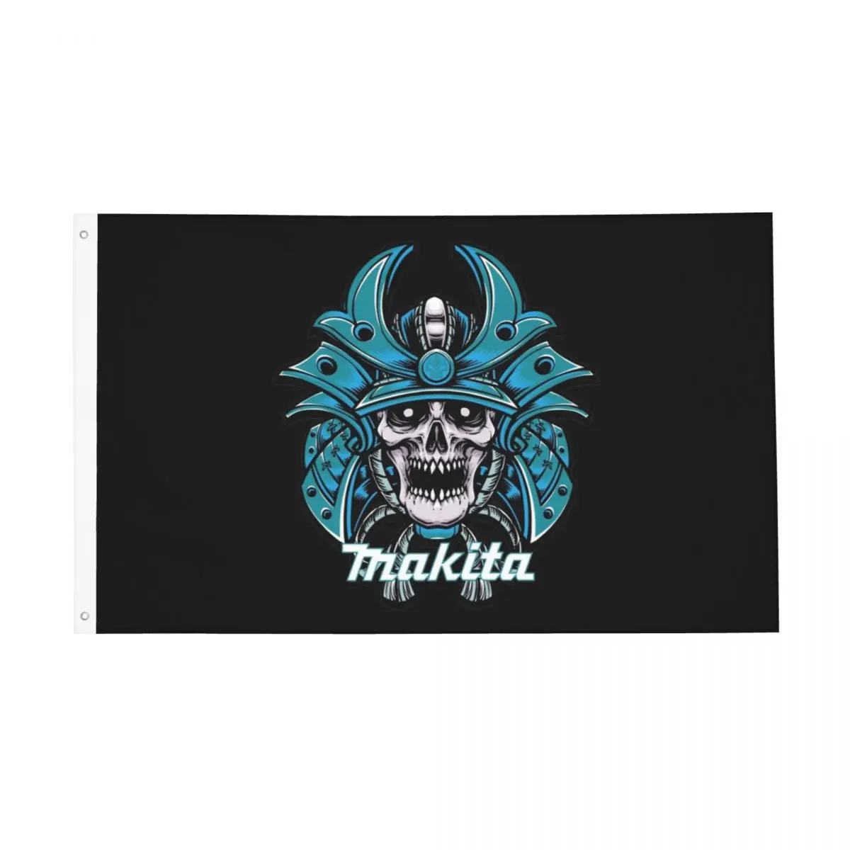 Makitas Power Tools Skull Flags Double Sided Outdoor Banner 2 Grommets Hanging Decoration 3x5 FT