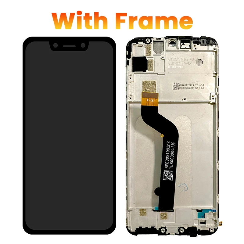 5.84 For Xiaomi Redmi 6 Pro /Mi A2 Lite mobile phone display LCD touch screen digitising RMX2061 RMX2063 replacement LCD display