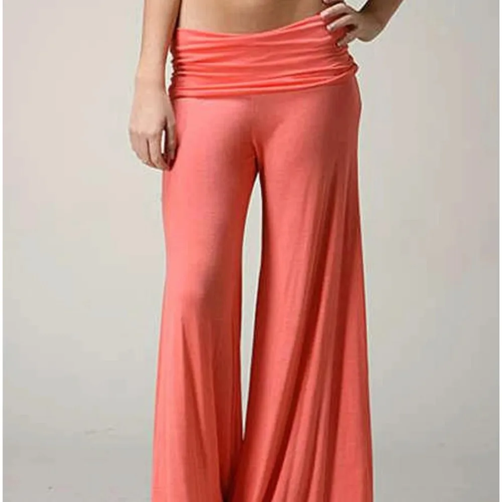 

Casual Women's Trousers Large Size High Waist Suit Trousers Comfortable High Elastic Pleated Lace-up Long Wide Leg Trousers
