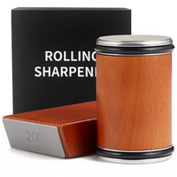 2024 Portable Rolling Knife Sharpener Kit For Straight Edge Roller Knife Sharpening With Industry Diamonds Chef Knife Set