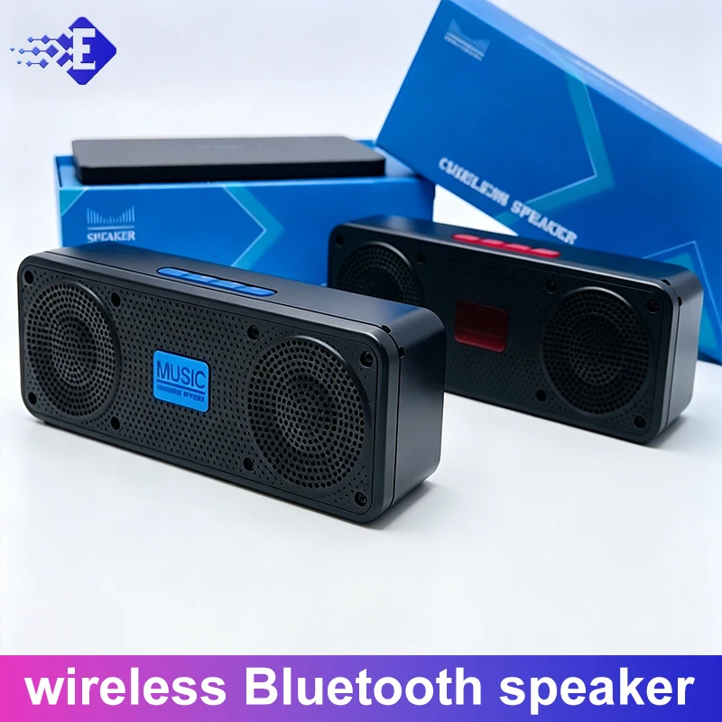 Multifunctional Bluetooth Speaker Support TF Card USB FM Radio AUX TWS 1200mAh Battery IPX7 Waterproof Portable Wireless Speaker