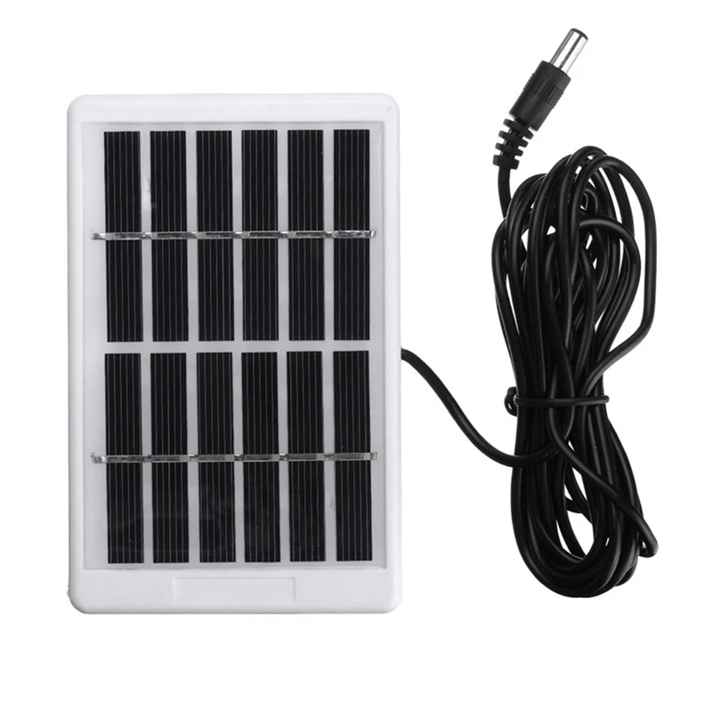 3X 6V 1.2W Solar Panel Polycrystalline Solar Cell Module Durdable Waterproof Charger Emergency Light Camping