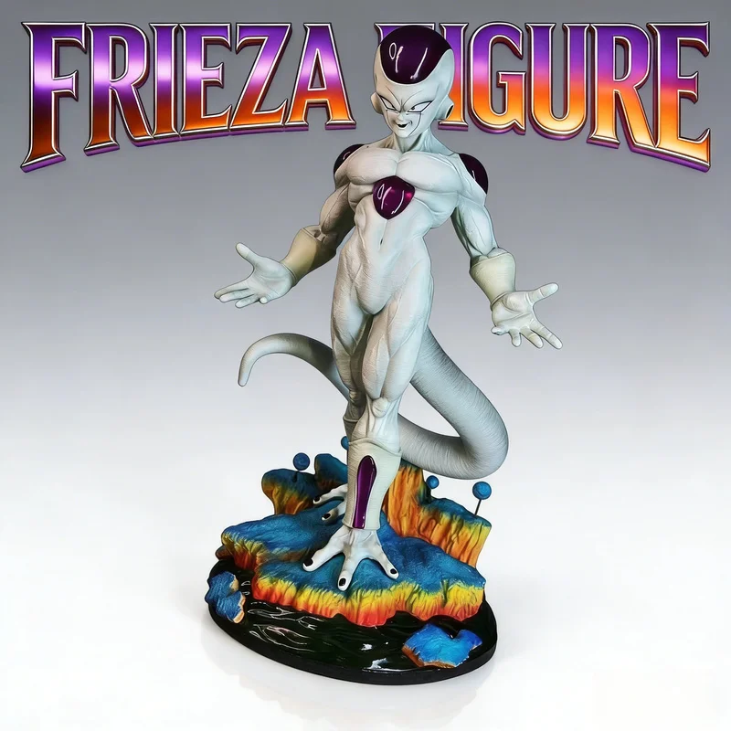 

Статуэтка GK Фризы в четвертой форме (Белая дыра) из Dragon Ball, 28 см, ПВХ/АБС, аниме-фигурка с подставкой, коллекционная модель для фанатов аниме