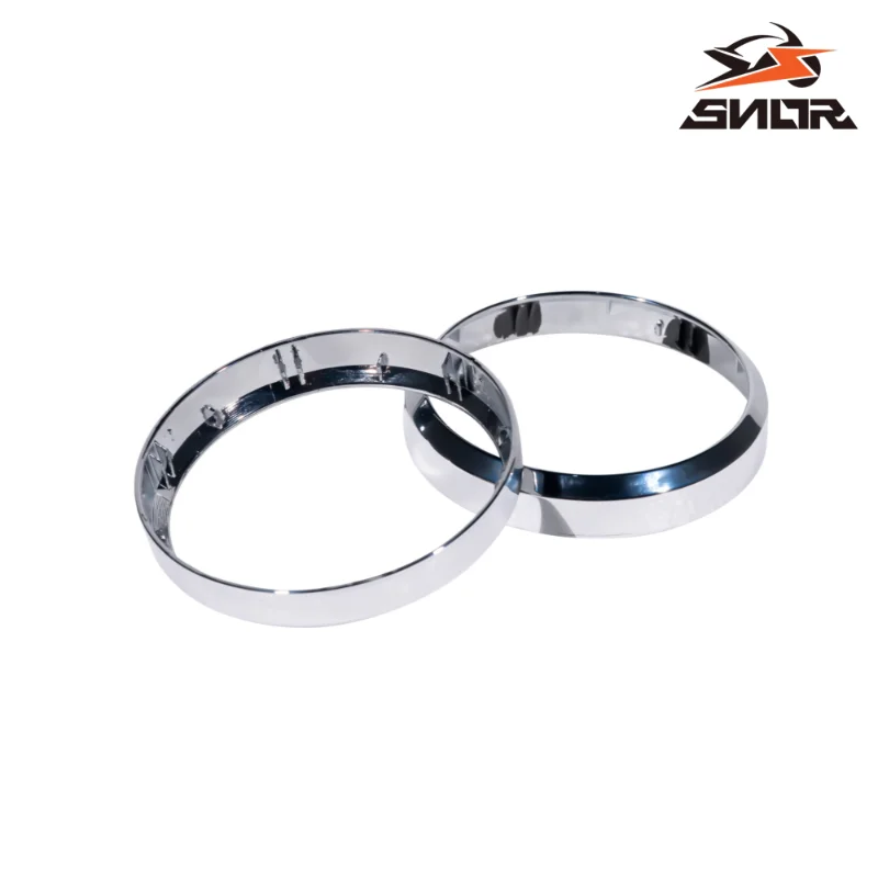 SNOR Chrome Plated Horn Cover Trim OEM Modification Accessories For Zhangxue Motorcycle ZXMOTO ZXJC 500F