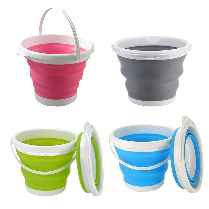 ❤️   3/5/10L ถังพับได้แบบพกพาถ - Water Bag Collapsible บทวิจารณ์และราคา