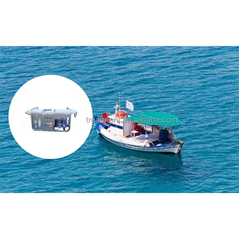 Island Seawater Desalination Machine for Sailing Boat Water Maker TDS Portable Desalination Salt Water to Drink Water Ro