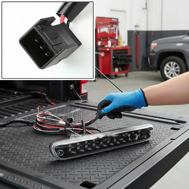 LED Third Brake Light Energy Saving Super Bright Waterproof High Visibility Rear Signal Lamp for Pickup Trucks