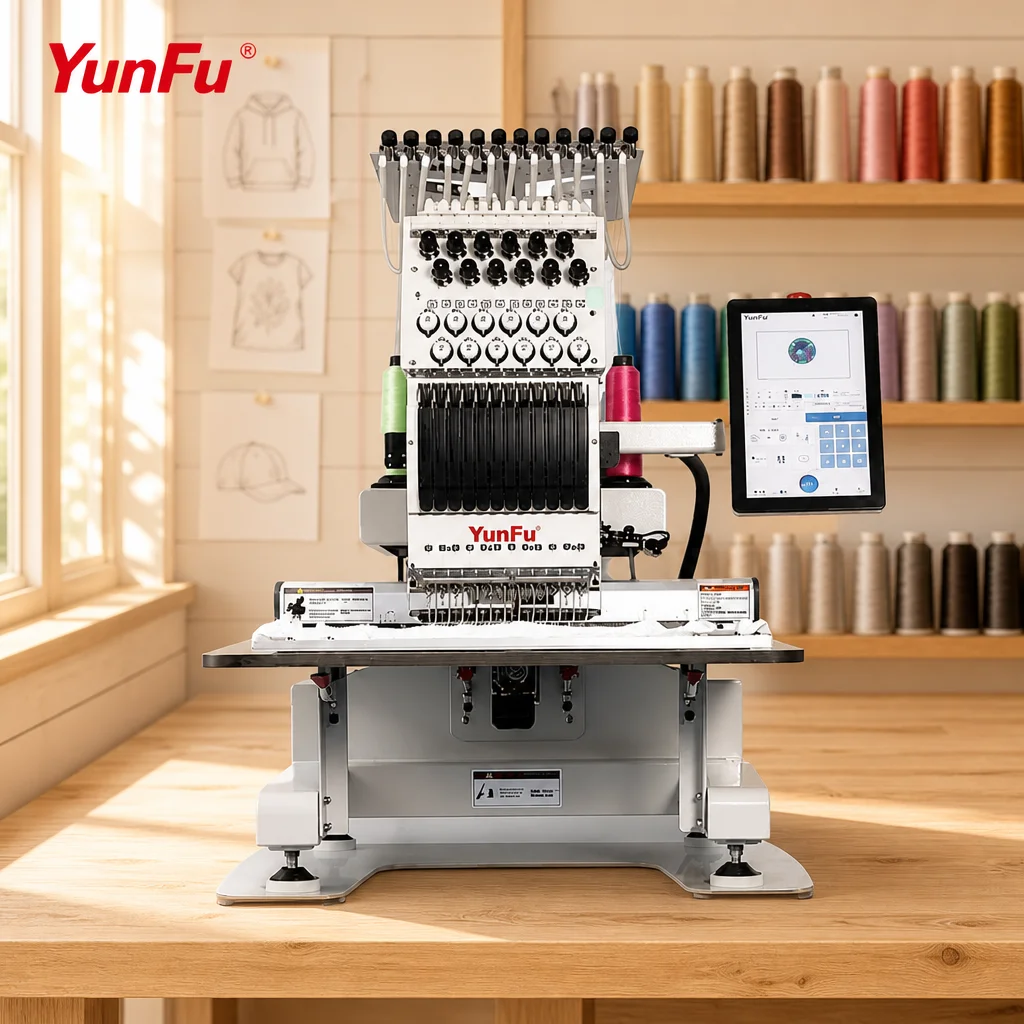 High Quality DIY Broderie High Speed Workshop Choice Industrial Grade Mini Embroidery Machine For Company Logo Gifts