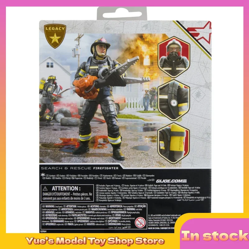 

【В наличии】 Фигурка спецназа 6-дюймовый пожарный Поиск Спасательная модель пожарного Игрушка Подарочная коллекция Бусидо