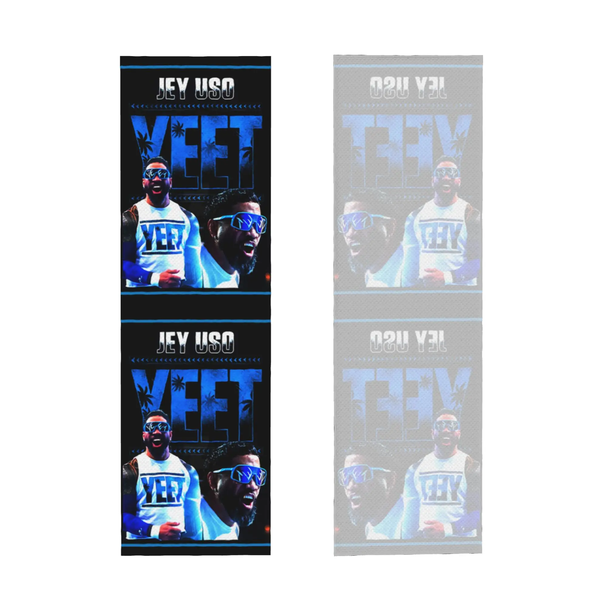 Jey Uso Yeet Wrestling Art Cold Exercise Towel  Yoga And Fitness Running Outdoor Activities Travelling Swimming Camping Towels