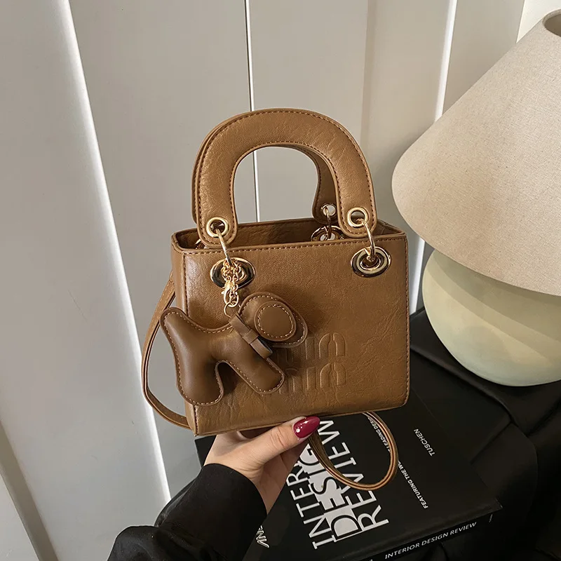 

Сумка через плечо в корейском стиле 2025 года, женская офисная сумка через плечо, нишевая сумка через плечо, минималистичная сумка «день-ночь», текстурированная