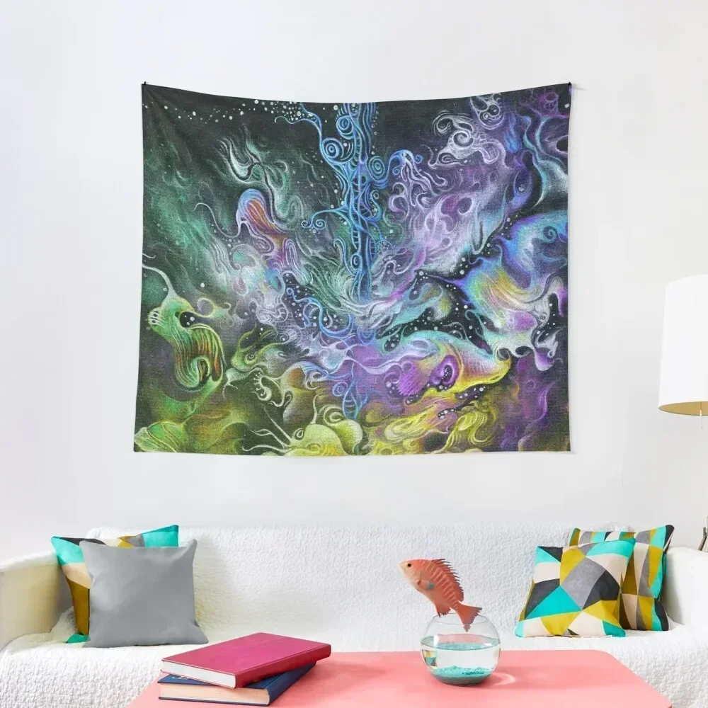 

The Being of DNA Tapestry For Bedroom Room Decorations Aesthetics Decorations For Your Bedroom Tapestry