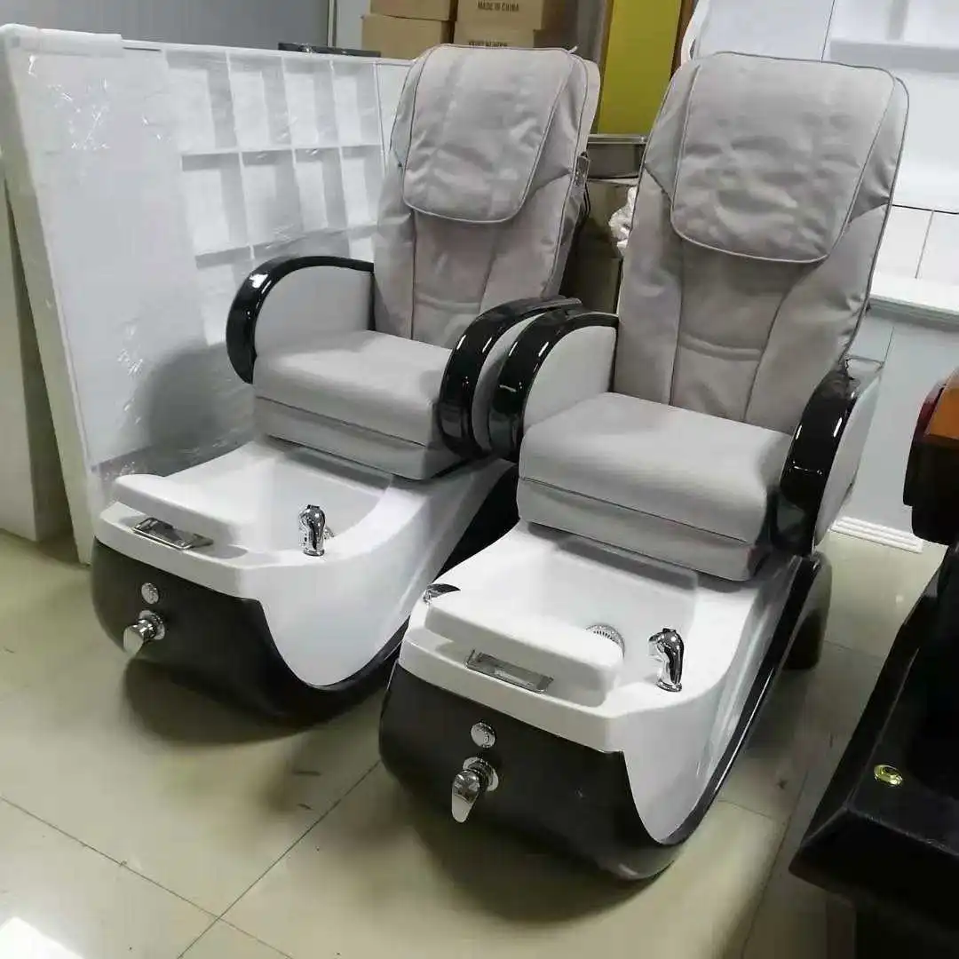 2022 Cheap Hot Sale Pedicure Chairs for nail salon LED Seat Adjustable Color Vibration salon furniture jet Device for Product