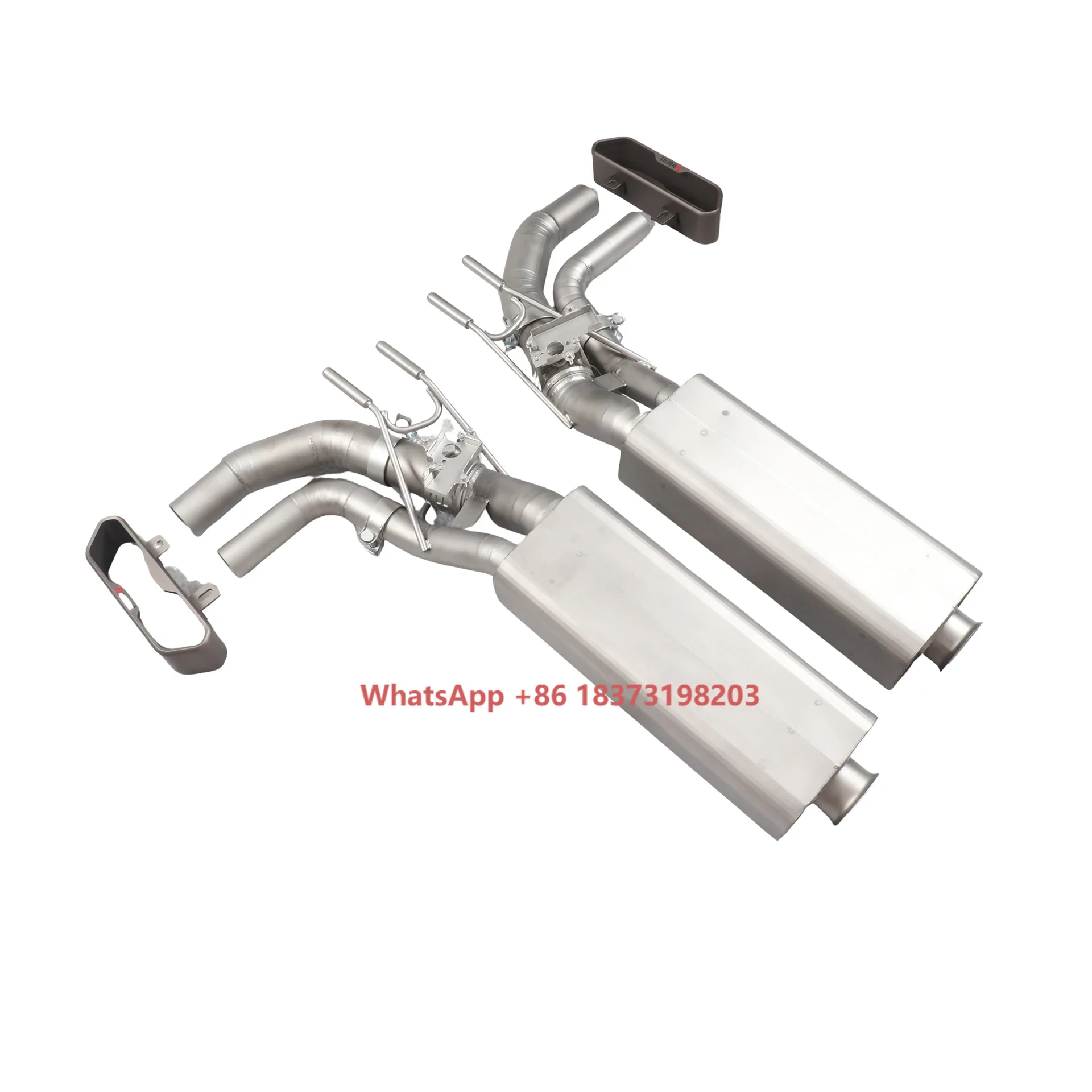 

YT for G63 W463A W464 4.0T 304Stainless Steel Rear Section Valved Exhaust System