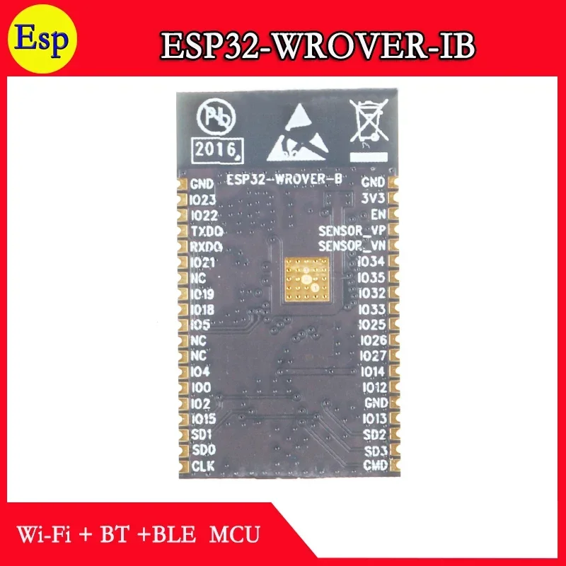 ESP32-WROVER-IB 4M 8M 16M N4 N8 N16 8MB PSRAM ESP32 WROVER IB Espressif ESP32 IPEX Antena Dwurdzeniowy moduł Wi Fi i Bluetooth