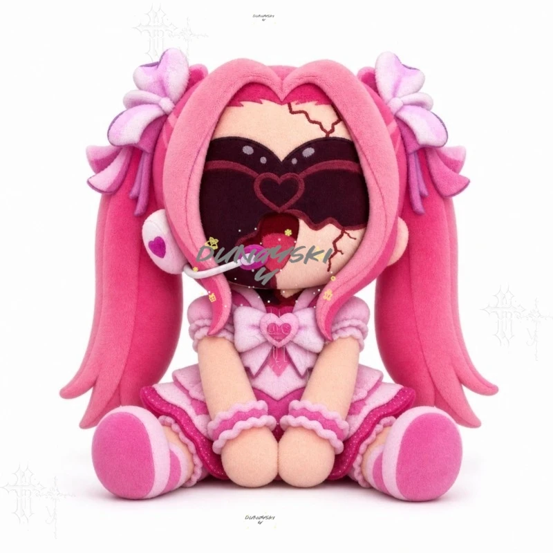 Anime Zombie Stage Mizi Fluffy Plush Doll Cosplay Merch Soft Stuffed Character Toy For Fan Gifts Comic Convention Events view 3