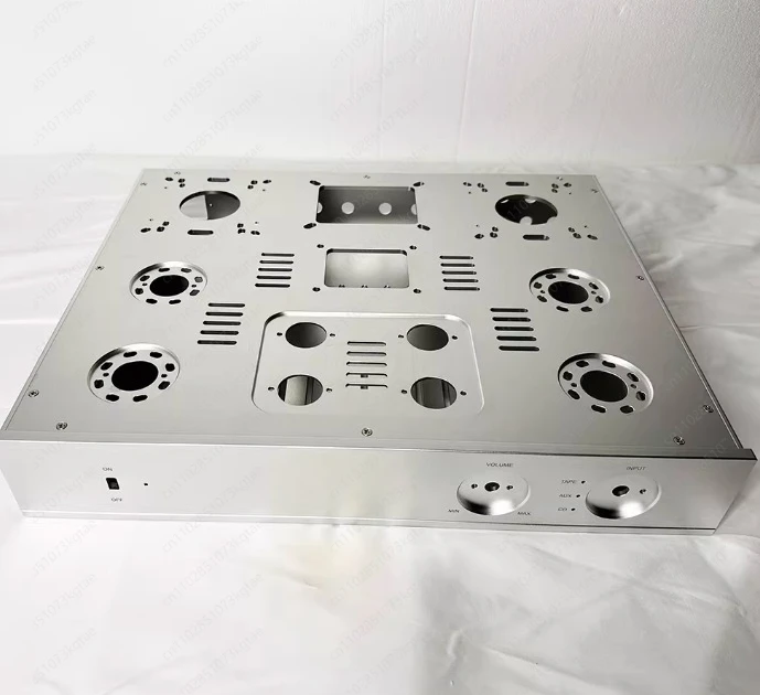 Universal Single Chassis Aluminum Alloy Amplifier Front Amplifier Audiophile Audio DIY ChasSis All-aluminum ChassiS
